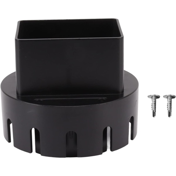 1PCS Ränni Letku Adapteri (3\" x 4\" Neliö Ränni Viemäriputki Adapteri) Sopii