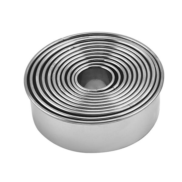 Runda knivar 11 delar silver