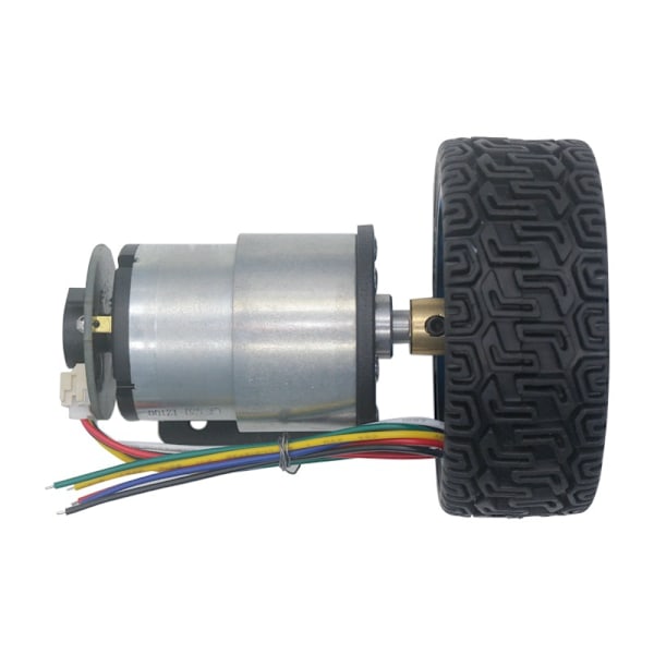 DIY Växelmotor med monteringsfäste 65mm Magnetiskt hjul Växellåda Kit Motor Hastighetsreduceringskit Mikro Full Metall Växellåda (530RPM)