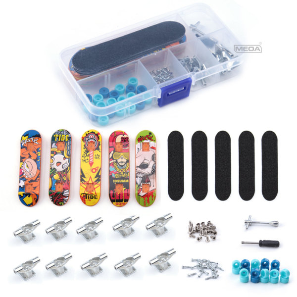 Mini Fingerboard med Mini Variable Screws Profesjonell Mini Skateboard Fingre