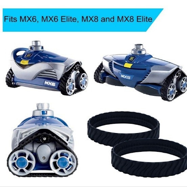 Spår anpassningsbara för Zodiac MX6 MX8 MX9, poolrengöringsrobotdäck R0526100