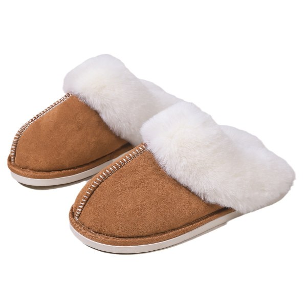 Damtofflor Memory Foam Fluffig Mjuk Varm Slip On House Tofflor, Ant