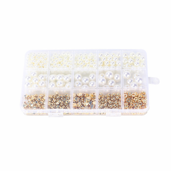 720 st pärlor för armbandssmyckeset DIY pärlsmycken vuxna berlocker