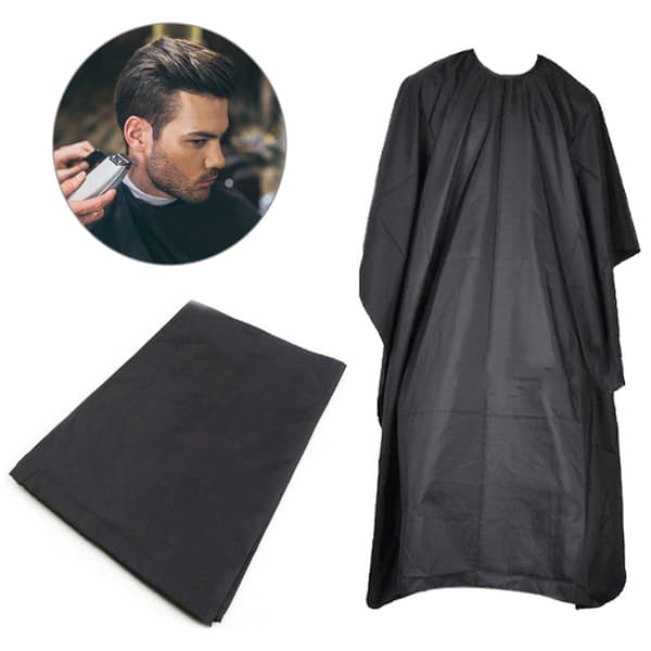 Professionel frisørsalon styling kappe, sort