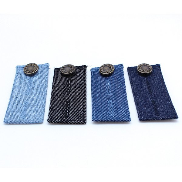 4-pack jeans midjebandsförlängning knappjustering bältespänne