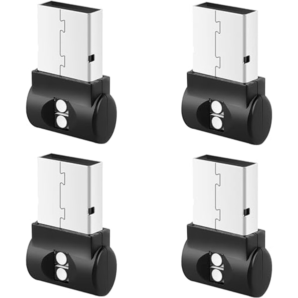 4 kappaleen mini-USB-auton valot, tunnelmavalot, 7 väriä, auton sisävalot,