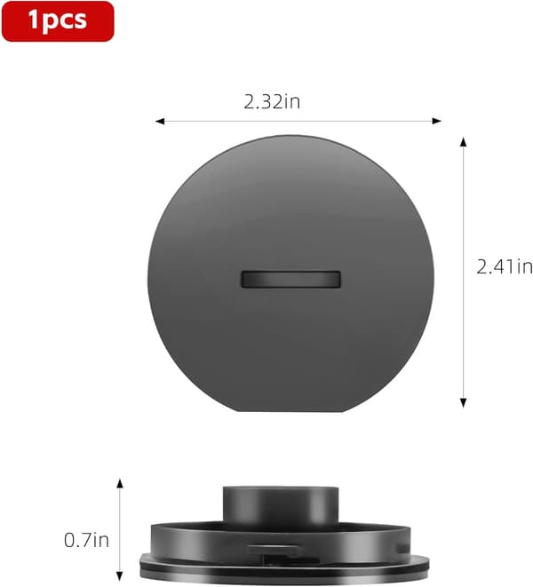 Gulvbørstehodehette for Dyson V8 V7 V10 V11 - Reservedel - Sidebeskyttelse for Dyson Støvsuger - Støvbeholderdeksel for Dyson Reservedeler