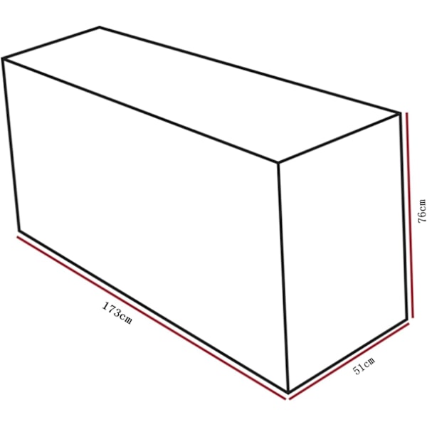 Oppbevaringspose, Vanntett Beskyttelsesdeksel for Hageputer, Oppbevaringspose, Oppbevaringspose, for Juletrær, Polstrede Puter, Vanntett Beskyttelse C