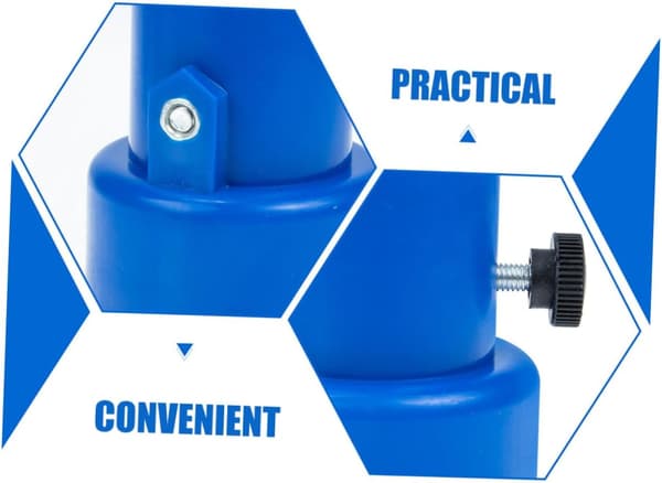 3-pack Ersättning Trampolinskydd Kraftiga Trampolinstolpsändar i Polypropen