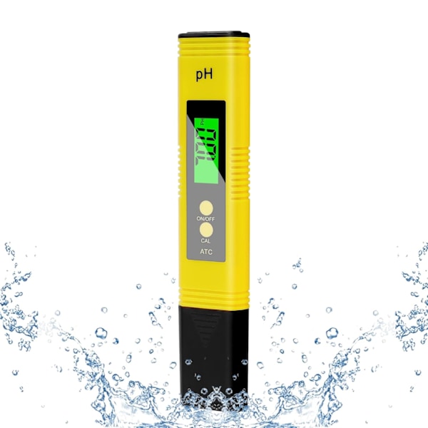 4-in-1 digitaalinen pH-mittari, 4-in-1 pH-mittari, pH-mittari LCD-näytöllä, korkea tarkkuus 0,01 resoluutio, vedenlaadun testauslaite juomavedelle, Swi