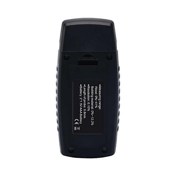 Fuktmätare, LCD-display Fuktdetektor med Grön Bakgrundsbelysning, Stift med 5 Lägen, Mögeldetektor för Trä och Byggmaterial (Batteri Ingår Ej)