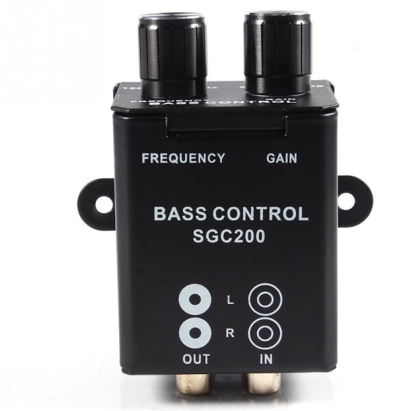 1 st Auto Car Fjärrförstärkare Subwoofer Bil Ljud Equalizer Crossover