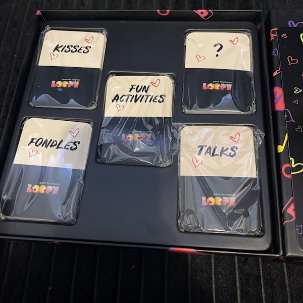 COUPLE GAMES LOOPY - Date Night Box - Bedste parspil og pargaver