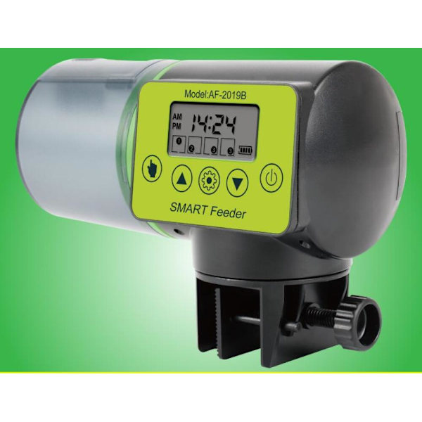 Vandtæt automatisk akvariefoderdispenser