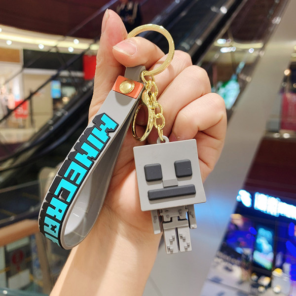 minecraft nyckelring 2st 6.5CM