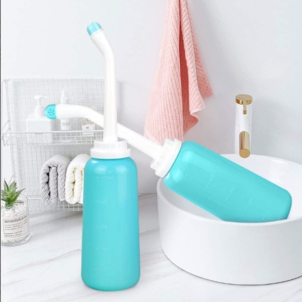 st 500ML Portabel Bidé för Resor med Väska