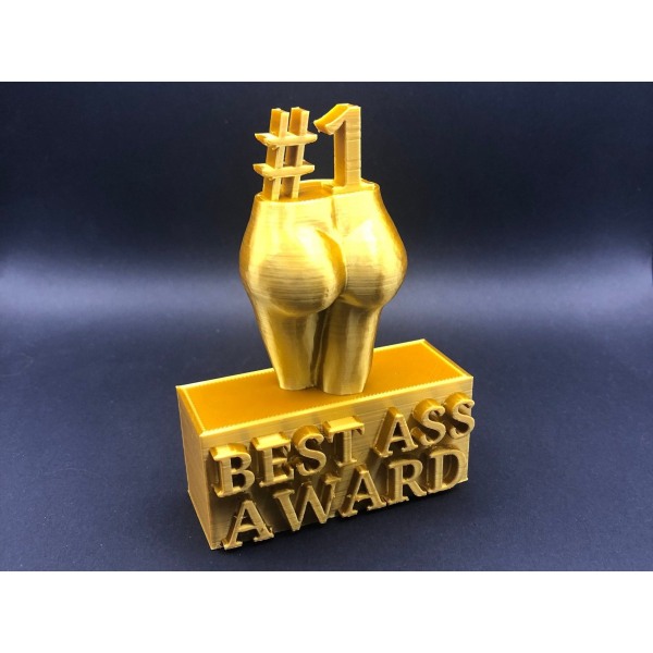 Best Ass Award, Funny Trophy Resin Statue, Mischievous Hip Trophy Home