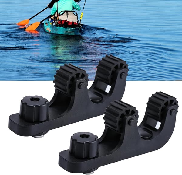 2PCS offset kajakpaddelställ, kajakspårinstallationstillbehör, kajak