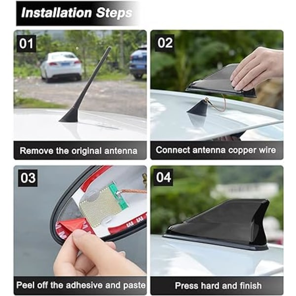 Car Shark Antenne til Renault Kadjar Captur Koleos Talisman Grand Scenic Cl