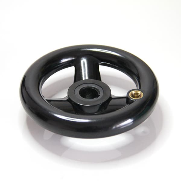 Fræsemaskine 12 x 125 mm Eget Håndhjul Sort