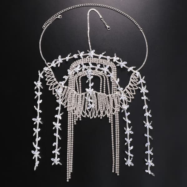 Rhinestone Flapper Hodeplagg kompatibel kvinner Brudehodebånd Hårsmykker Ac