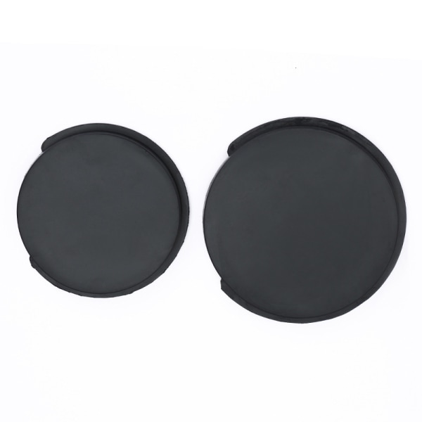 2-pack gummi akustisk gitarr ljudhål lock feedback reducer buff