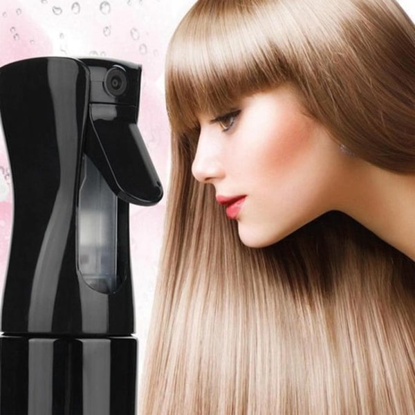 Kontinuerlig sprayflaska för hår Återanvändbar skönhetssprayflaska Mist Spr