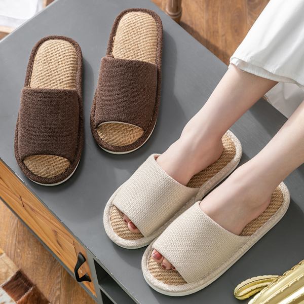 Dam/Herr Hemtofflor med Memory Foam US Dam 8-9, EU 40-41