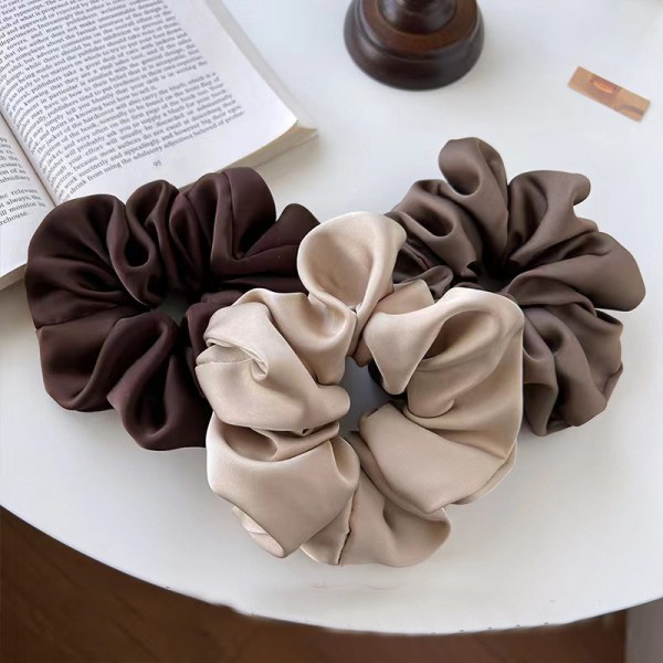 3-pakkaus isoja scrunchieita, scrunchieita, scrunchieita, scrunchieita