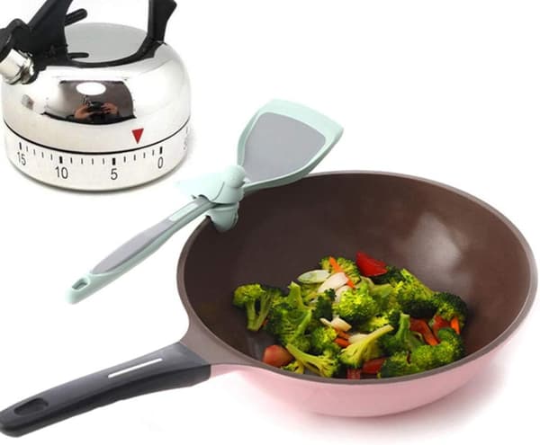 60 Minutter Mekanisk Køkken Timer Nedtællingstimer Bage Design Påmindelse kompatibel Hjem Restaurant Skole, 6.2*6*6.6cm