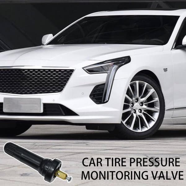 4 stk TPMS Dekktrykksensor Ventilstamme, TPMS Ventil Dekktrykksensor
