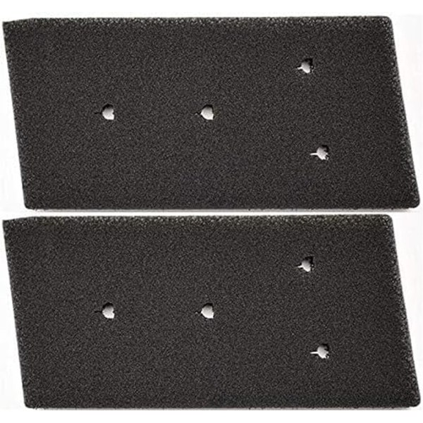 5 kpl suodatinpakkaus Bauknecht Privileg Whirlpool HX 481010716911 kuivausrumpuun - Lämpöpumppukuivausrumpu - 230 x 115 x 14 mm - Sienisuodatin - Kondens