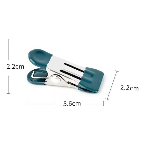 30 Pakning Chipsklyper, 5,5 cm Klesklyper, Chipsklyper Poseklyper Matklyper, Kraftige, Poseklyper for Mat, Mini Klesklyper