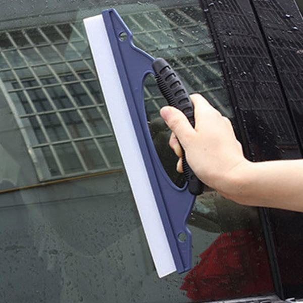 Fönsterskrapa, duschskrapa 30 cm lång, mjukt gummihängande handtag, bil