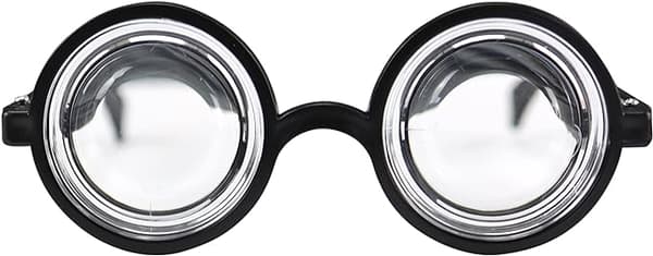 Halloween Nerd -lasit, ovelat lääkärin lasit