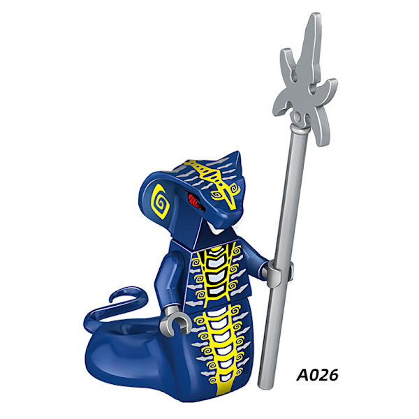 7 typer af små partikelspøgelser og byggeklodser minifigurer