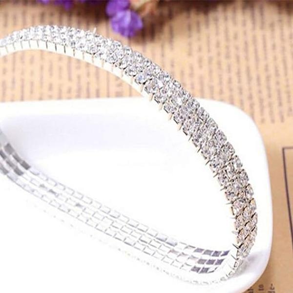 Twinkle Diamond Anklet Elastic Bling Shining Foot Jewelry Bracelet Bri