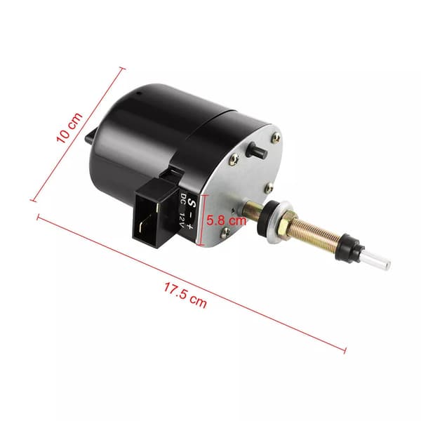 12V Vindusviskermotor 01287358 Erstatningstilbehør for Willys Jeep Traktor