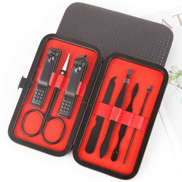 Manikyr Set Personlig vård Nagelklipper Kit Manicure 7In 1 Professiona