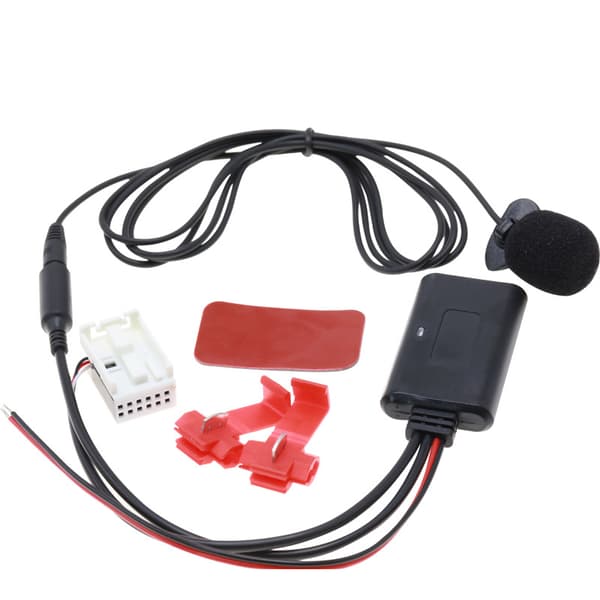AUX Adapter, Bluetooth 5.0 Bil Audio AUX Adapter Kabel Modul til C2 C4 C5 C6 C8 til 207 307 407 607 807