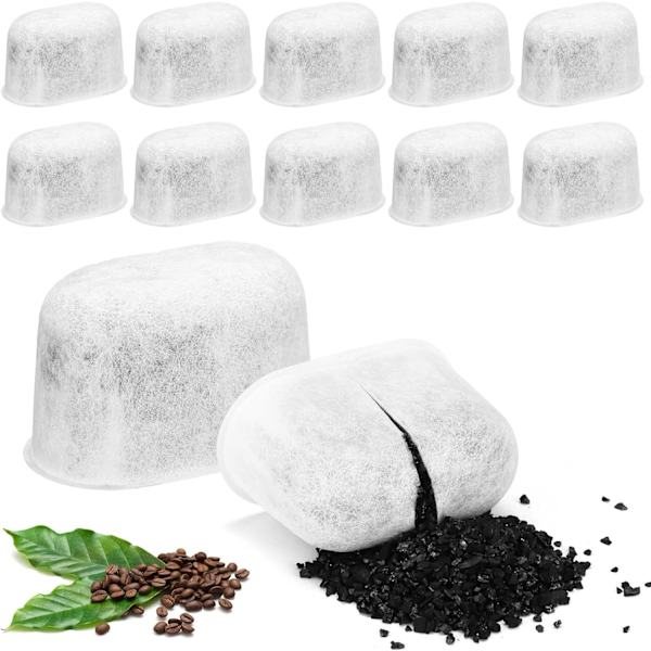 12-pack Cuisinart-kompatibla ersättningskolvattenfilter