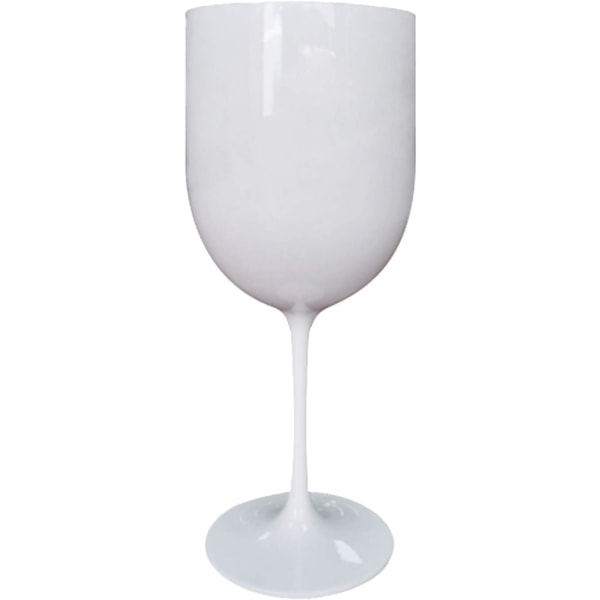 2 stk. Hvide Champagne Glas Plastik Champagne Coupes Cocktail Glas Vin