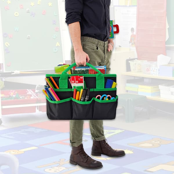 Stor multifunktionel bæretaske, polyester kunstnertaske Caddy f