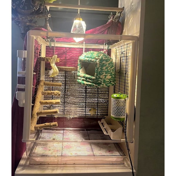 Luonnonpuinen linnun orsi, linnun tikkaat, papukaijatikapuut, hamsterin kiipeilylelut, luonnonpuinen jalusta, papukaijan pureskelulelu pienille eläimille