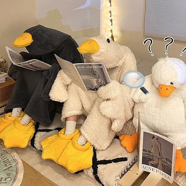 Duck Feet Tofflor, Halloween Dam Duck Tofflor Winter, Cosplay Mons