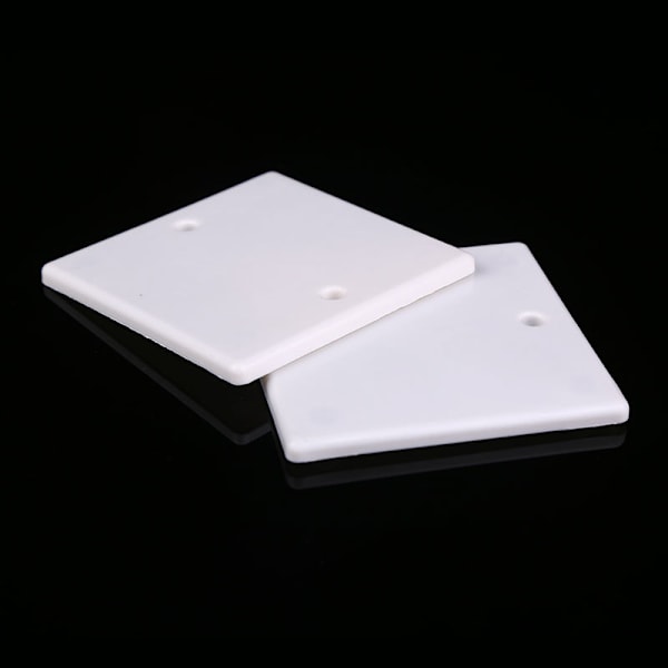 5 st lock för infälld dosa - utan skruvar - 86x86mm, Okänd