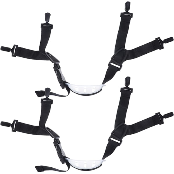2 stk. Hjelmstropp Hakestropper kompatible Hatter Elastisk Hard Hat Hakestropp Ha