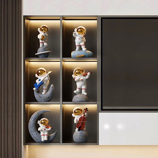 Band Astronaut Astronaut Ornament Engros Stue Skrivebord Hjem O