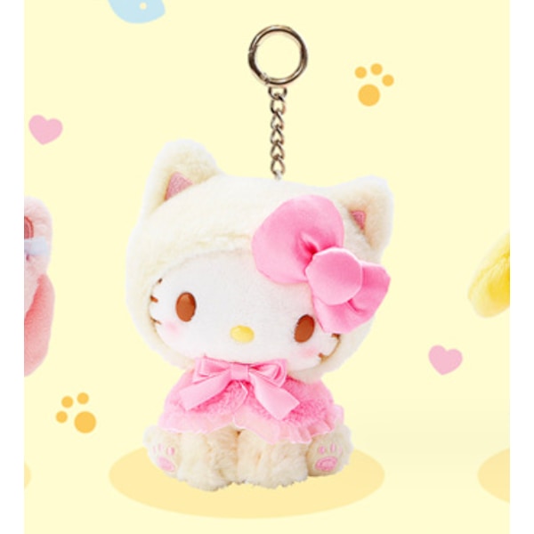 Kawaii pehmolelu avaimenperä, sarjakuva anime pehmolelu avaimenperä riipus