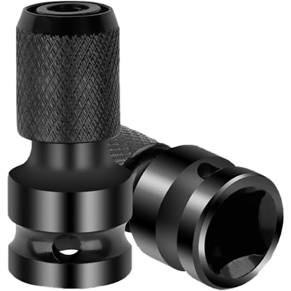 Stykke Topadapter Sæt - 1/2\" til 1/4\" Hex Skaft Slagnøgle Adapter og Skruetrækker Bit Holder - Adapter for Mere Fleksibilitet Under Arbejde